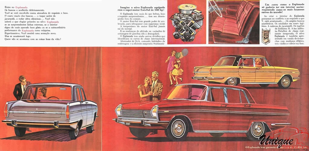 1966 Simca Esplanada Brochure Page 4